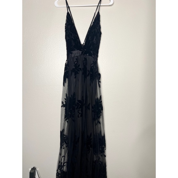 Windsor Black Floral Maxi Dress - Picture 2 of 12